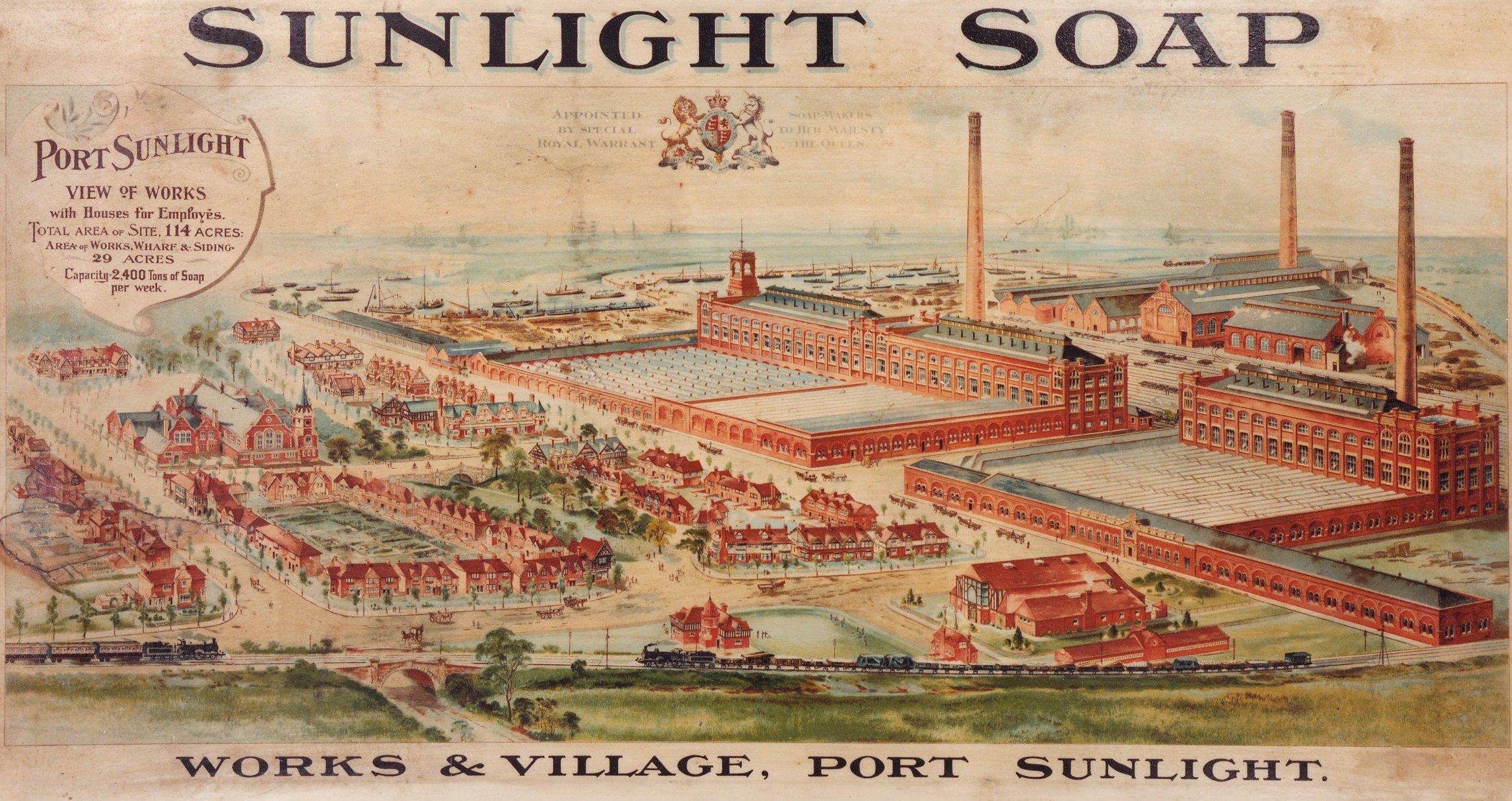 Port Sunlight View of Works