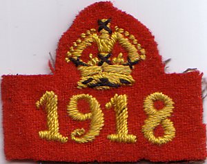 Girl Guide War Service Badge 1918