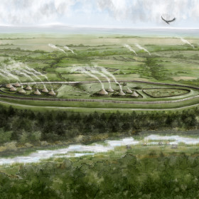 Illustration of a Hill Fort