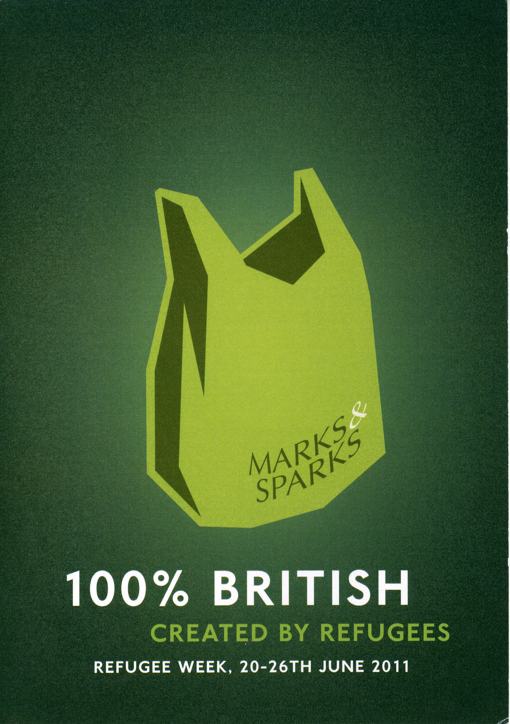 Marks & Spencer Refugee Week Leaflet, 2011