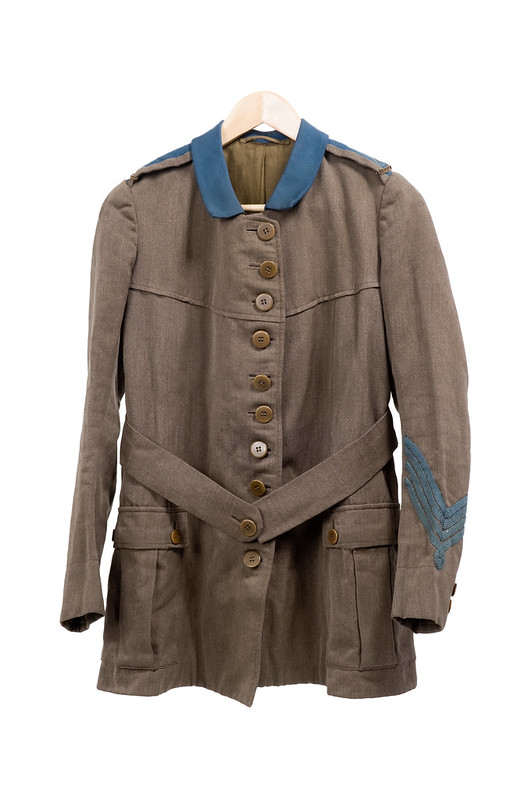 Hospital orderly uniform belonging to Nina Last