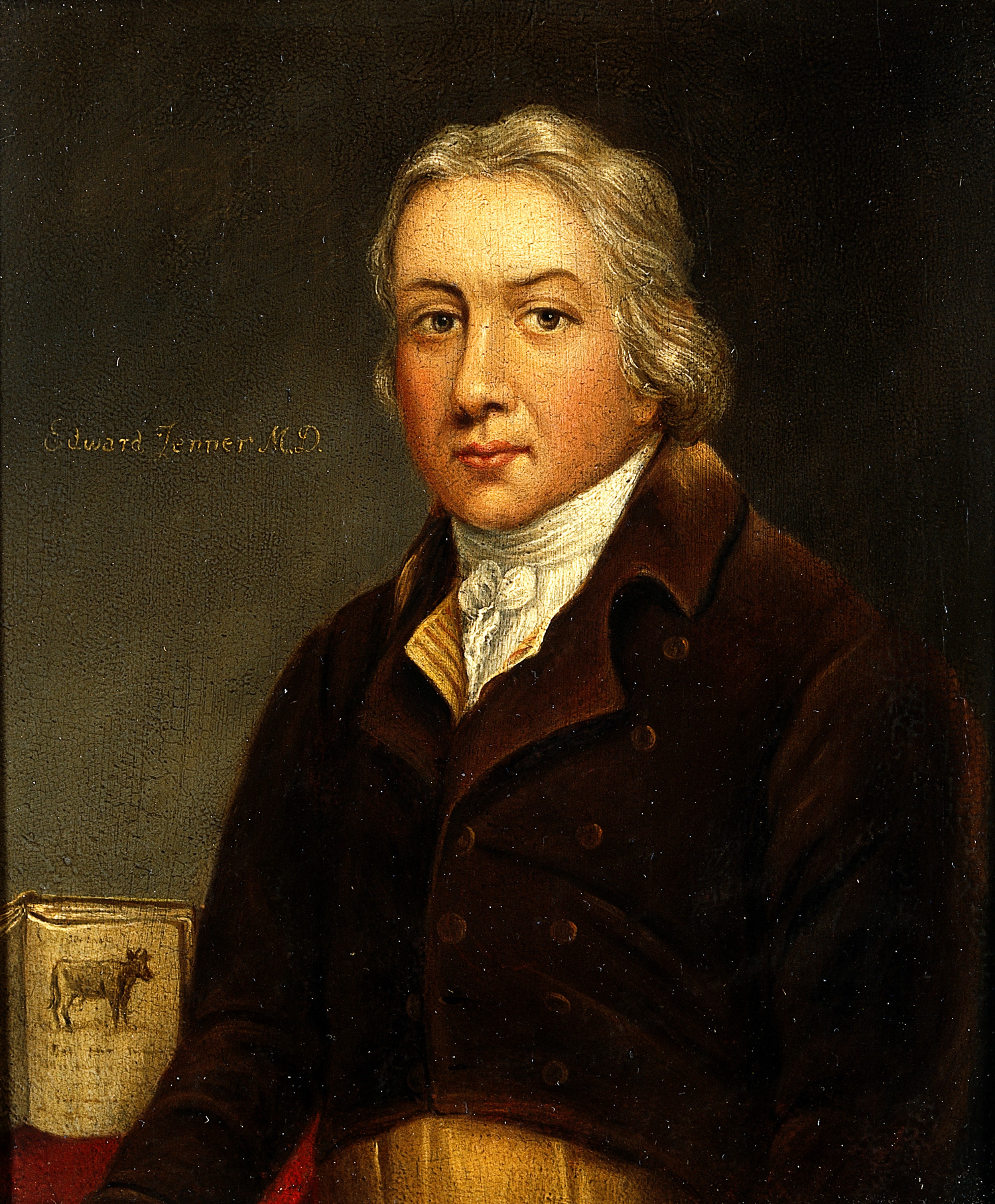 Oil painting of Edward Jenner, born 1749