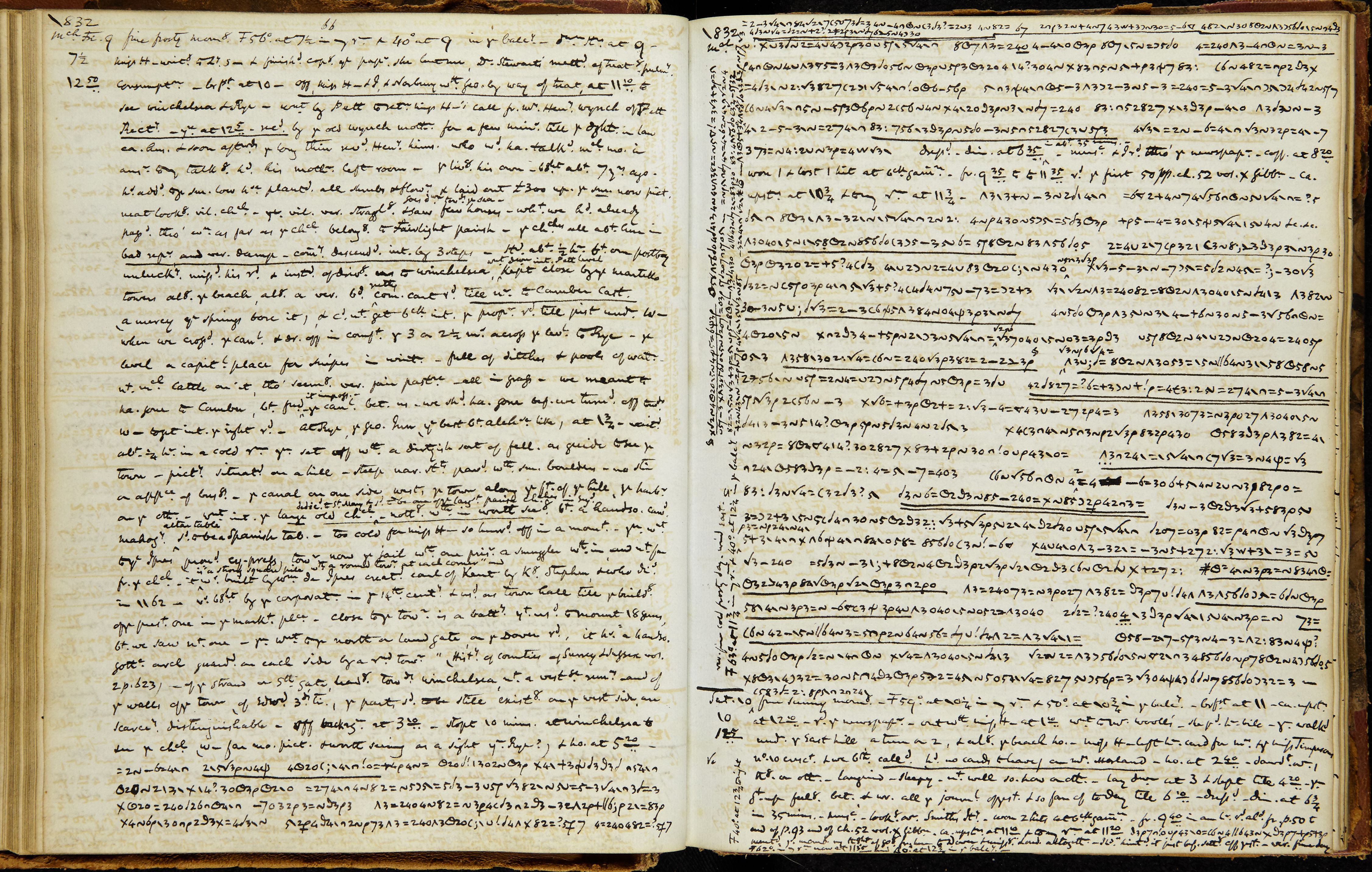 A page from Anne Lister’s Diary