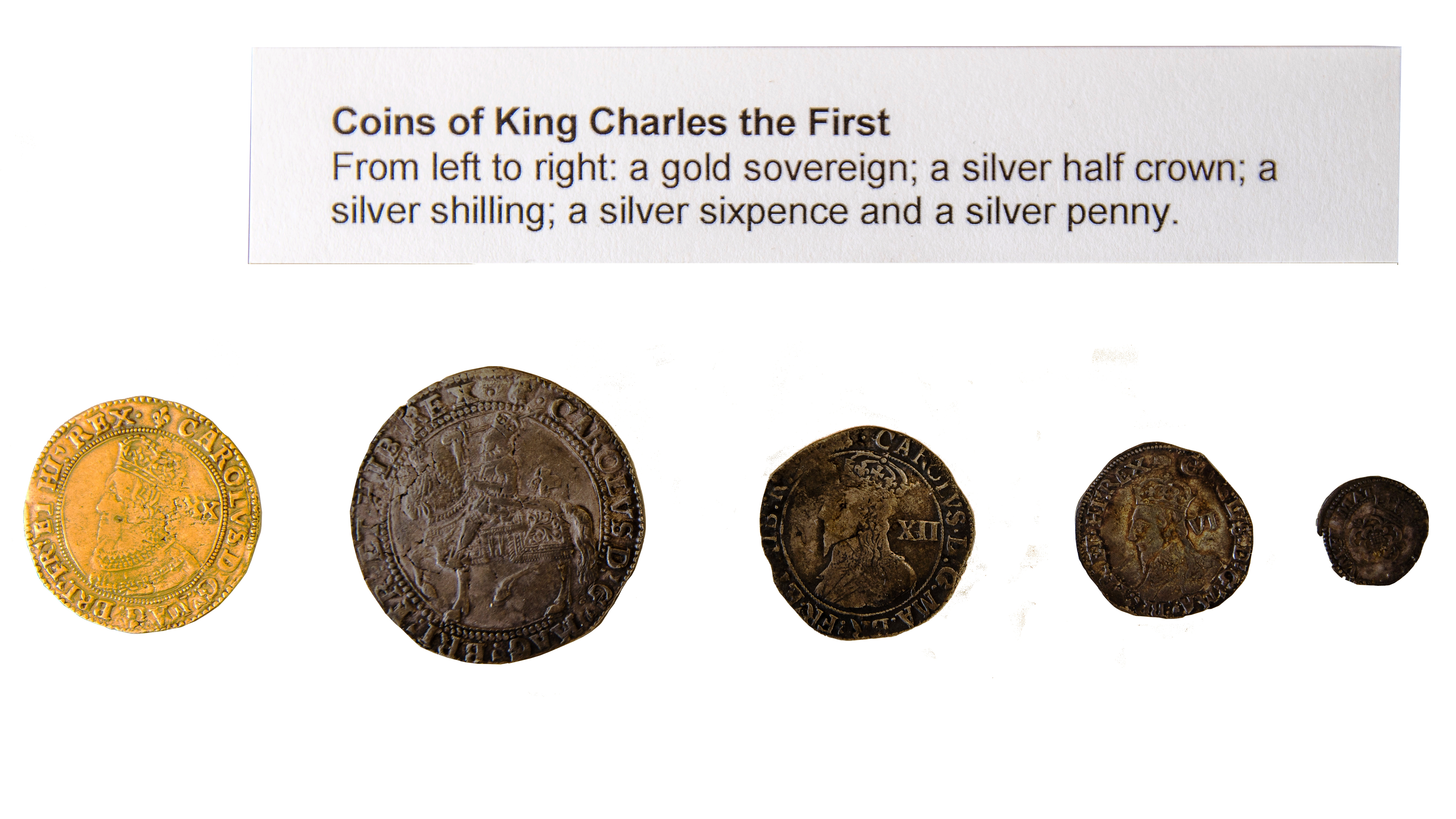 Coins of King Charles I