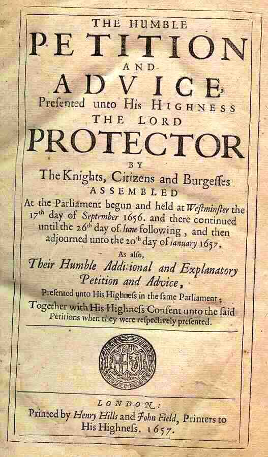 Humble Petition and Advice