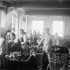 Army Uniforms Stripped for Buttons and Rags
