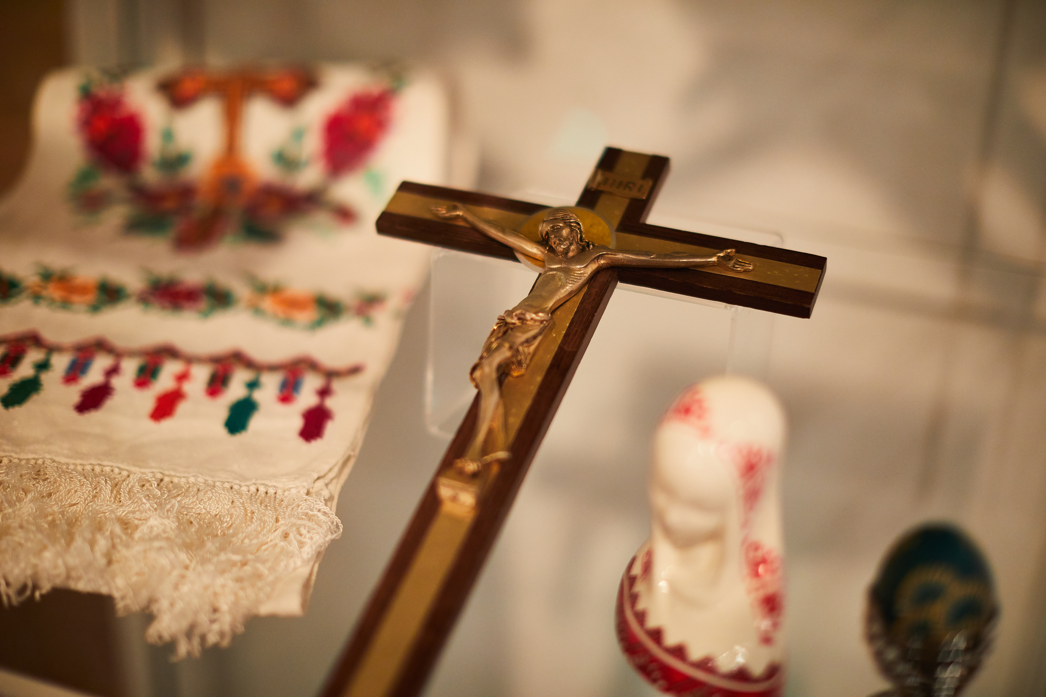 Crucifix From Ukrainian Centre in Chapeltown, Leeds