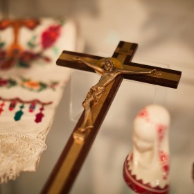 Crucifix From Ukrainian Centre in Chapeltown, Leeds