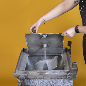 Inside a Manual Washing Machine