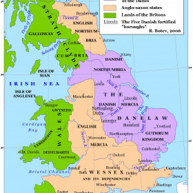 British Isles, c. 886