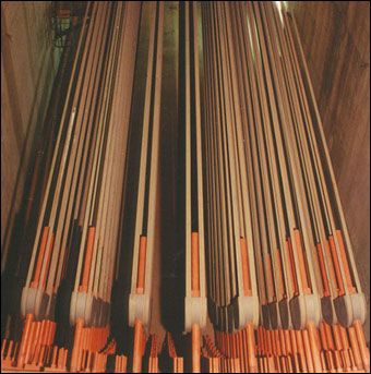 Cables within the Humber Bridge