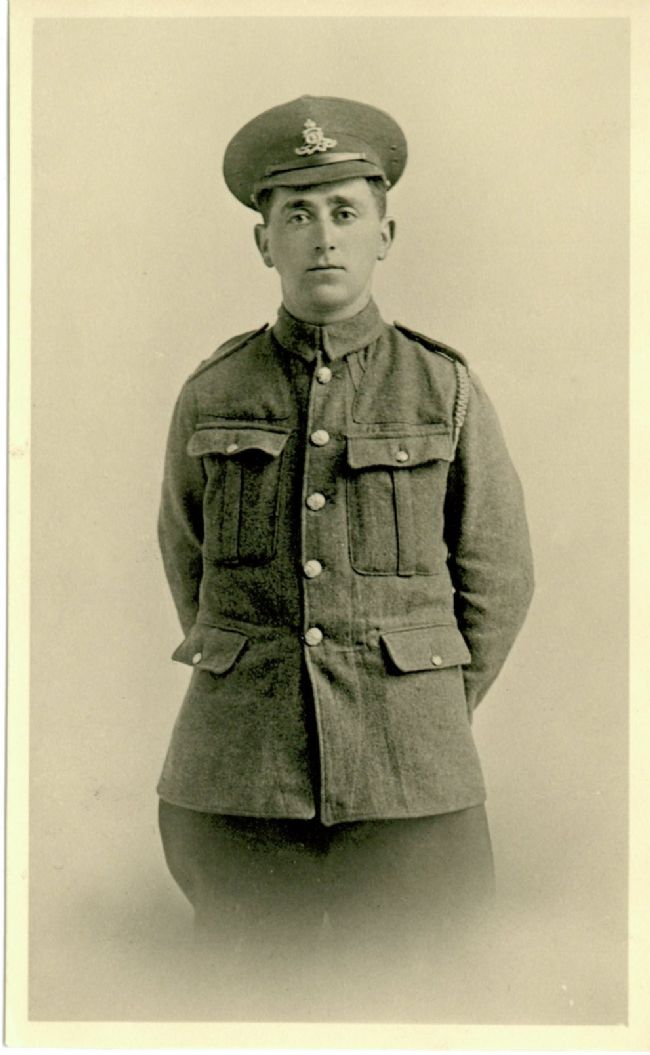 Studio photograph of Simon Marks, M&S chairman during WW1, in military uniform