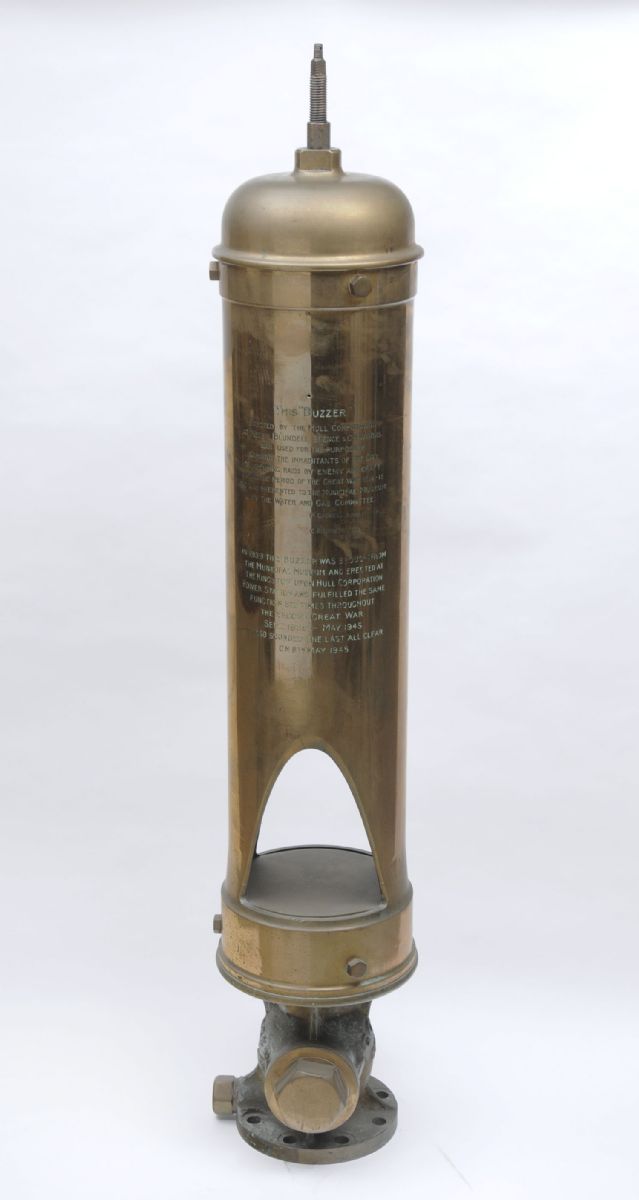 First and Second World War siren or buzzer