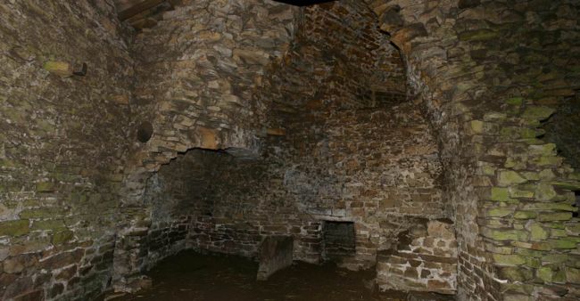 Large stone furnace/hearth