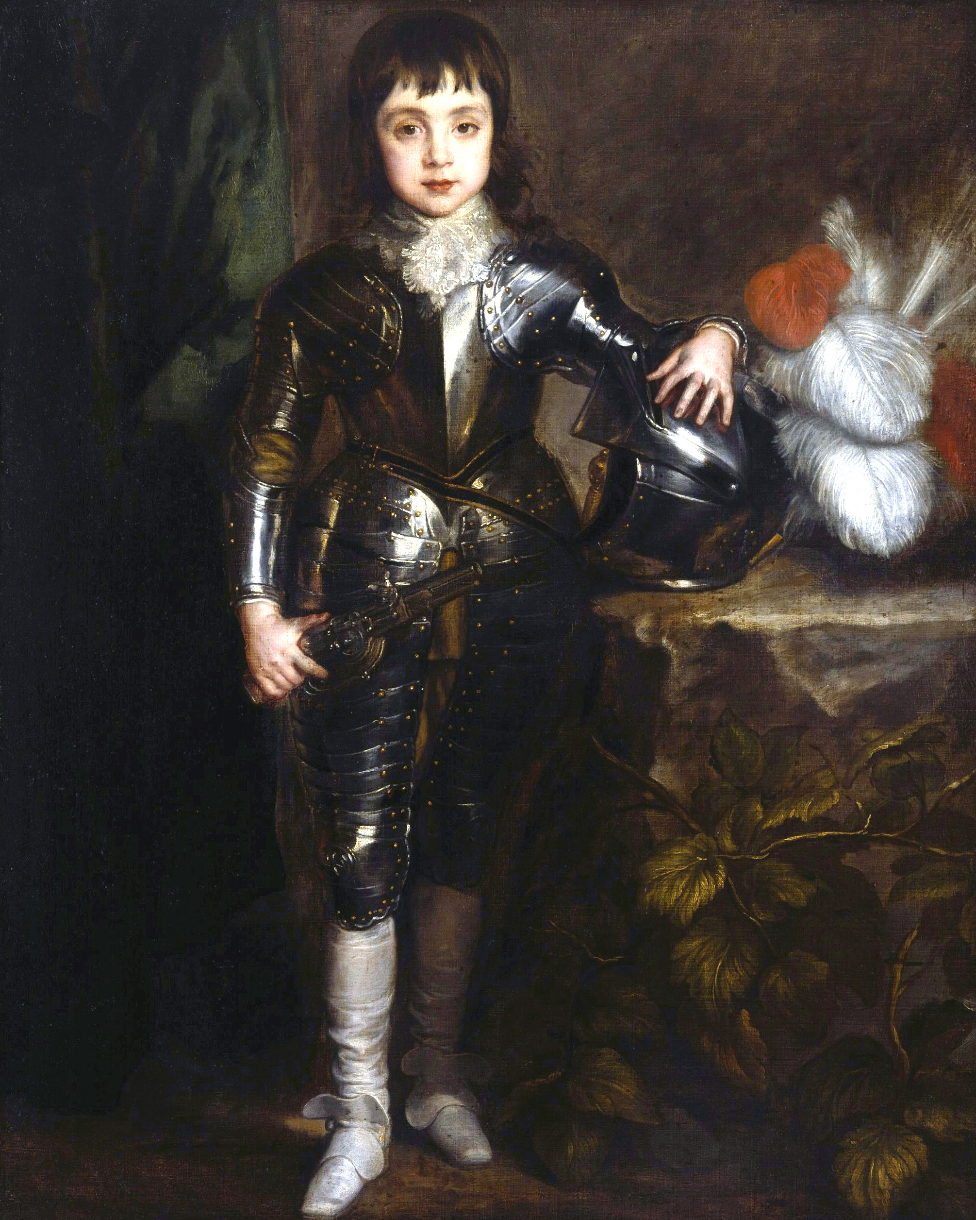 Portrait of Charles II When a Boy by Anthony Van Dyck