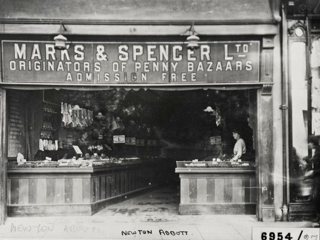 M&S Newton Abbot store in 1912