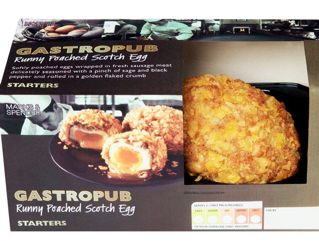 M&S 2012 Gastropub Runny Scotch Eggs