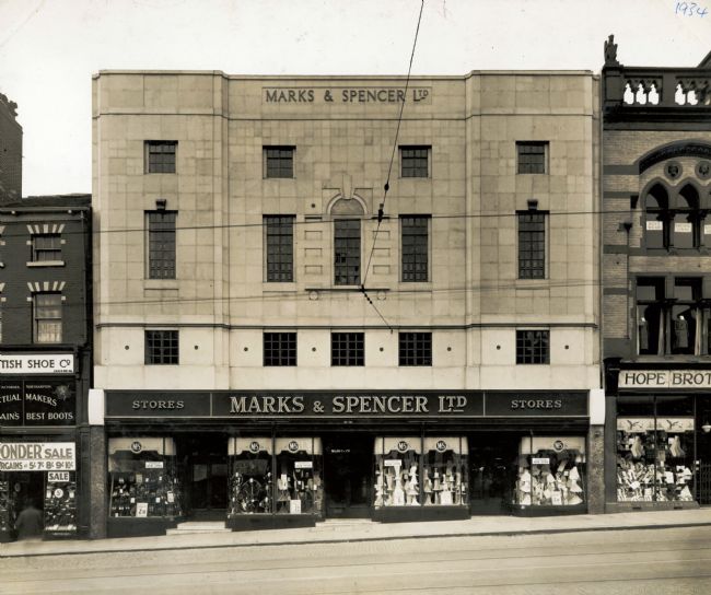 M&S Leeds Briggate Store 1934