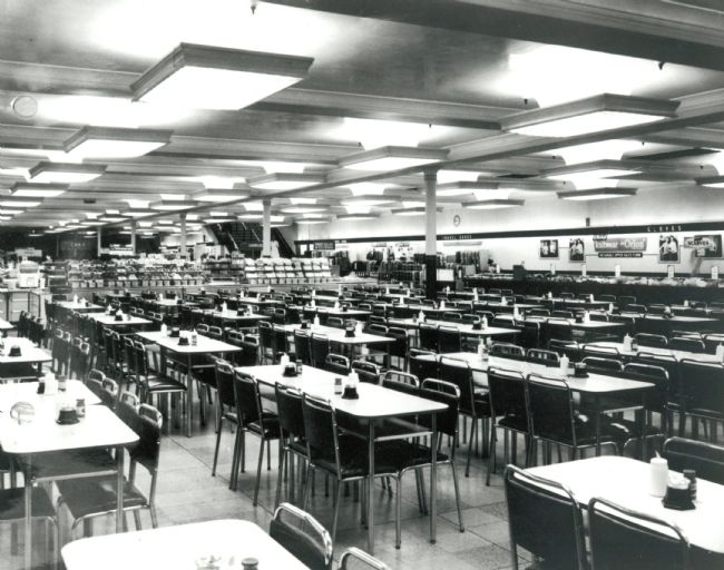 M&S Leeds Briggate Cafe Bar 1950s