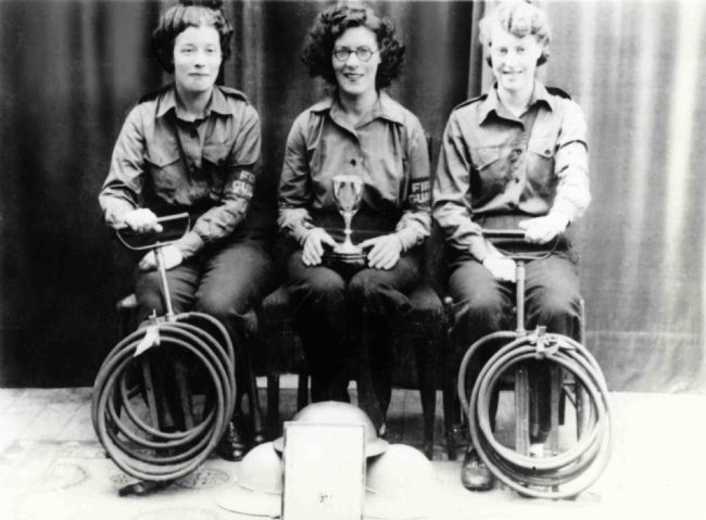 M&S Canterbury Staff: Firefighting Team 1944