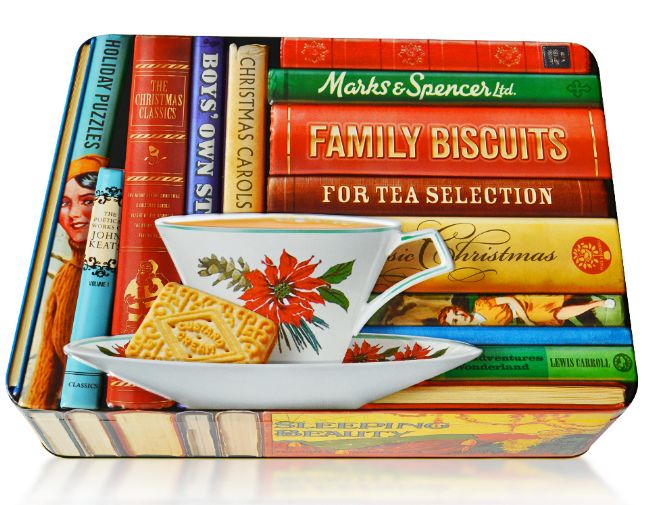 M&S Archive Inspired Christmas Biscuit Tin