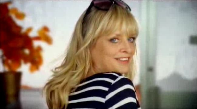 Film still from M&S 125 Anniversary film advertisement starring Twiggy