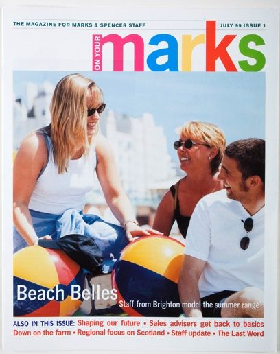 On Your Marks, M&S staff magazine July 1999