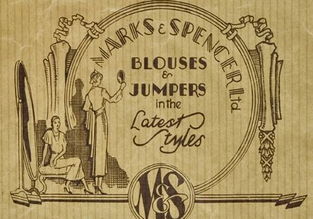 1930s M&S Paper Carrier Bag