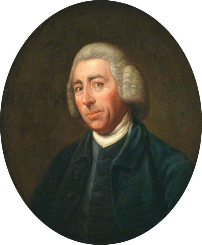 Painted portrait of Capability Brown