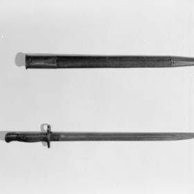 Bayonet and scabbard