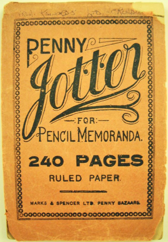 M&S Penny Bazaar Jotter