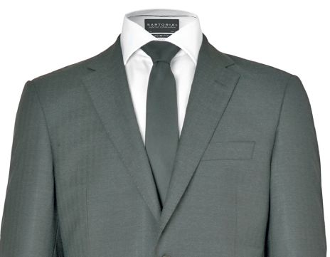 Detail of M&S sustainable suit