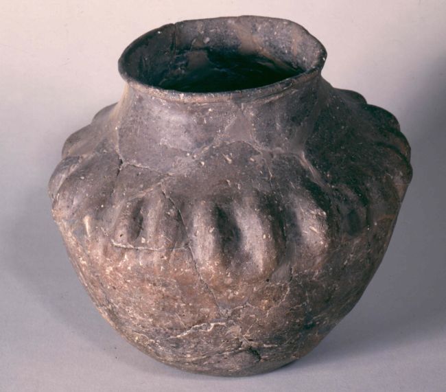 Anglian cremation pot