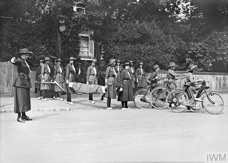 Girl Guides During WW1