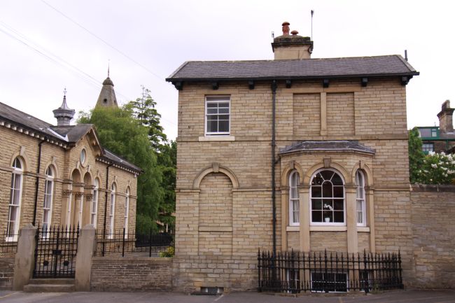 House in Higher School Street, Saltaire built in 1868.