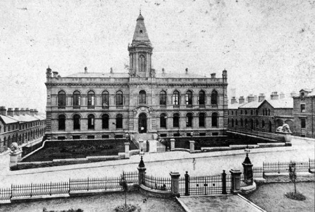 Saltaire Club and Institute, early 1870s, known today as Victoria Hall
