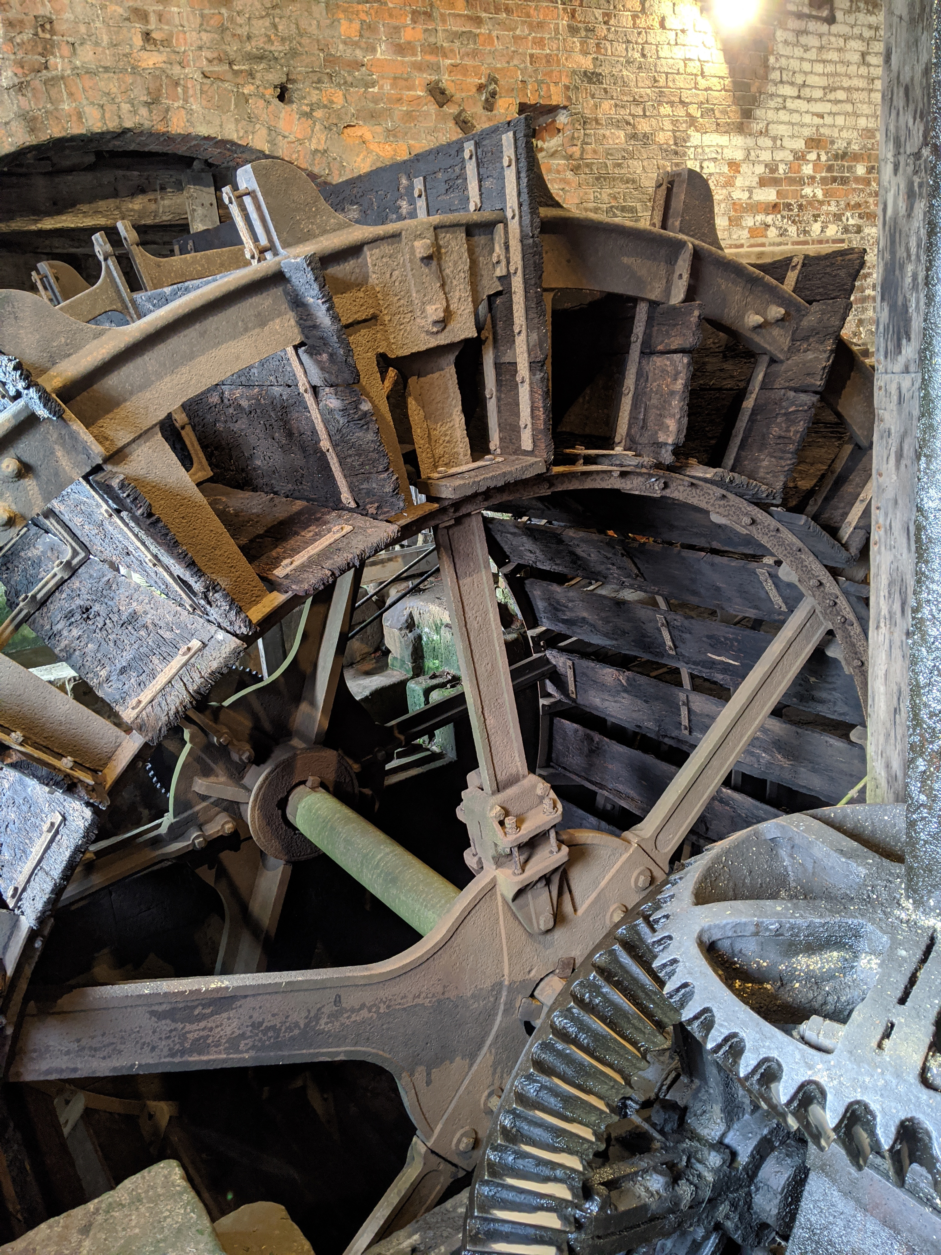 Small Wheel inside water mill