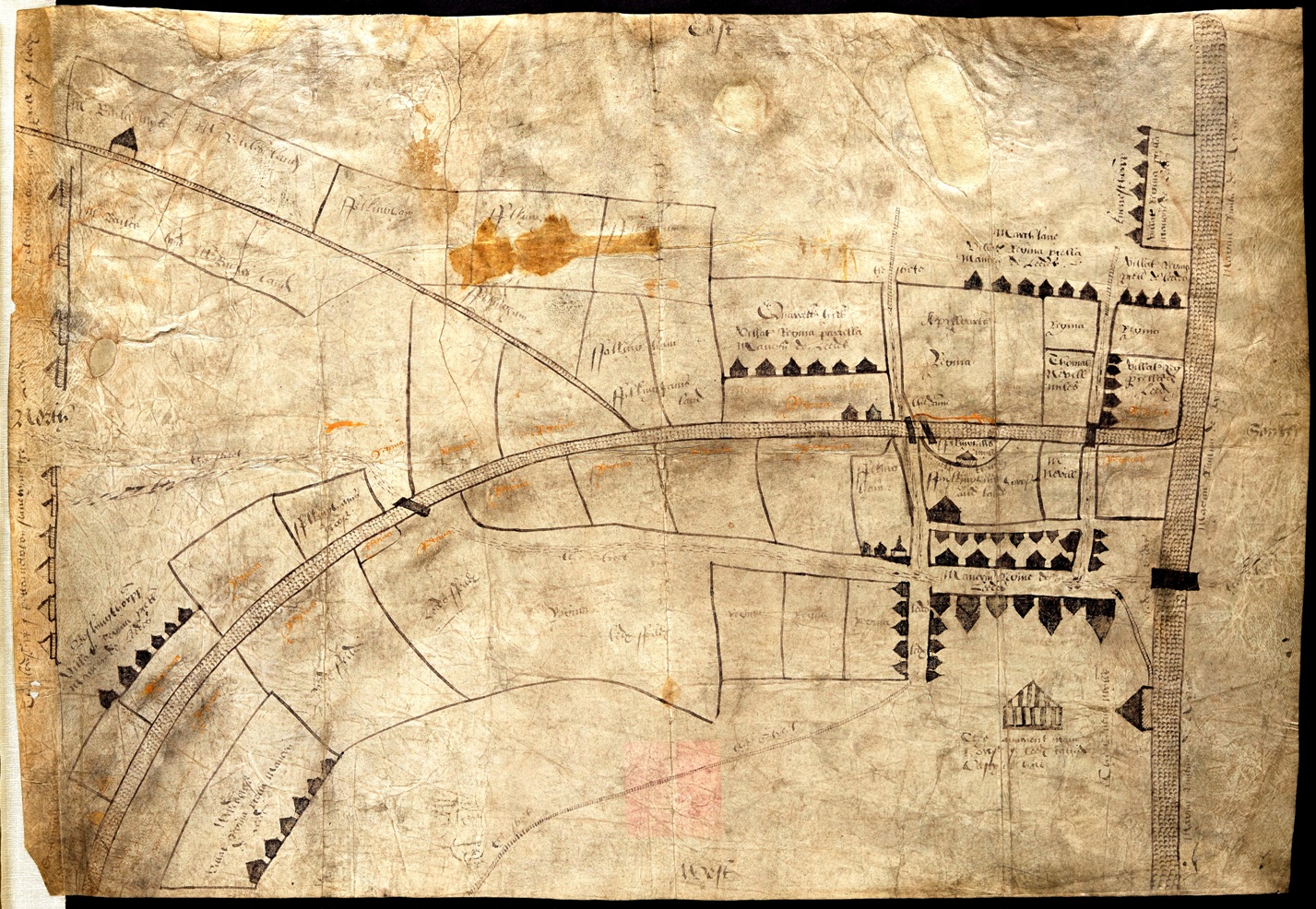 First Map of Leeds 1560