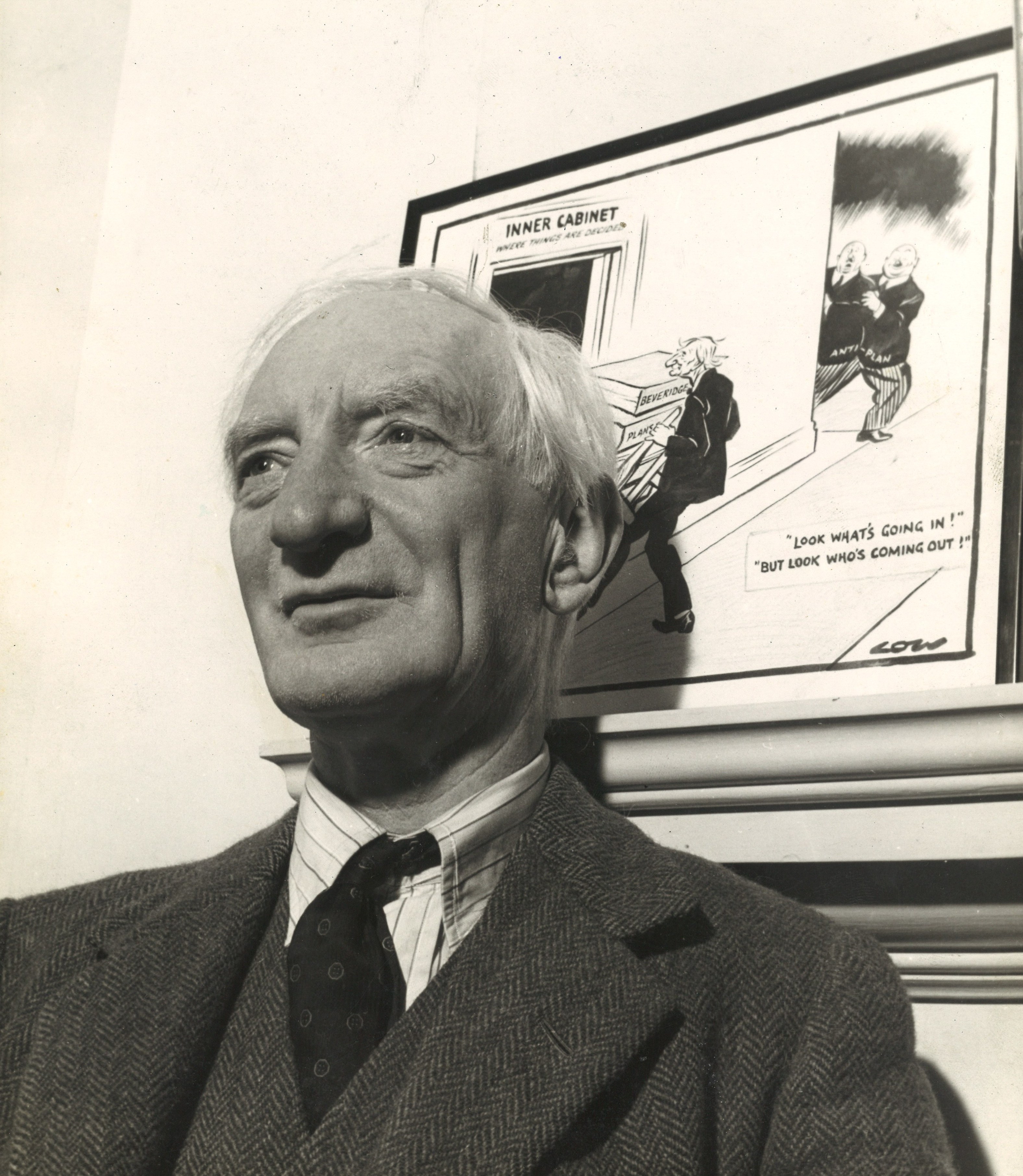 Photograph of William Beveridge, 1943