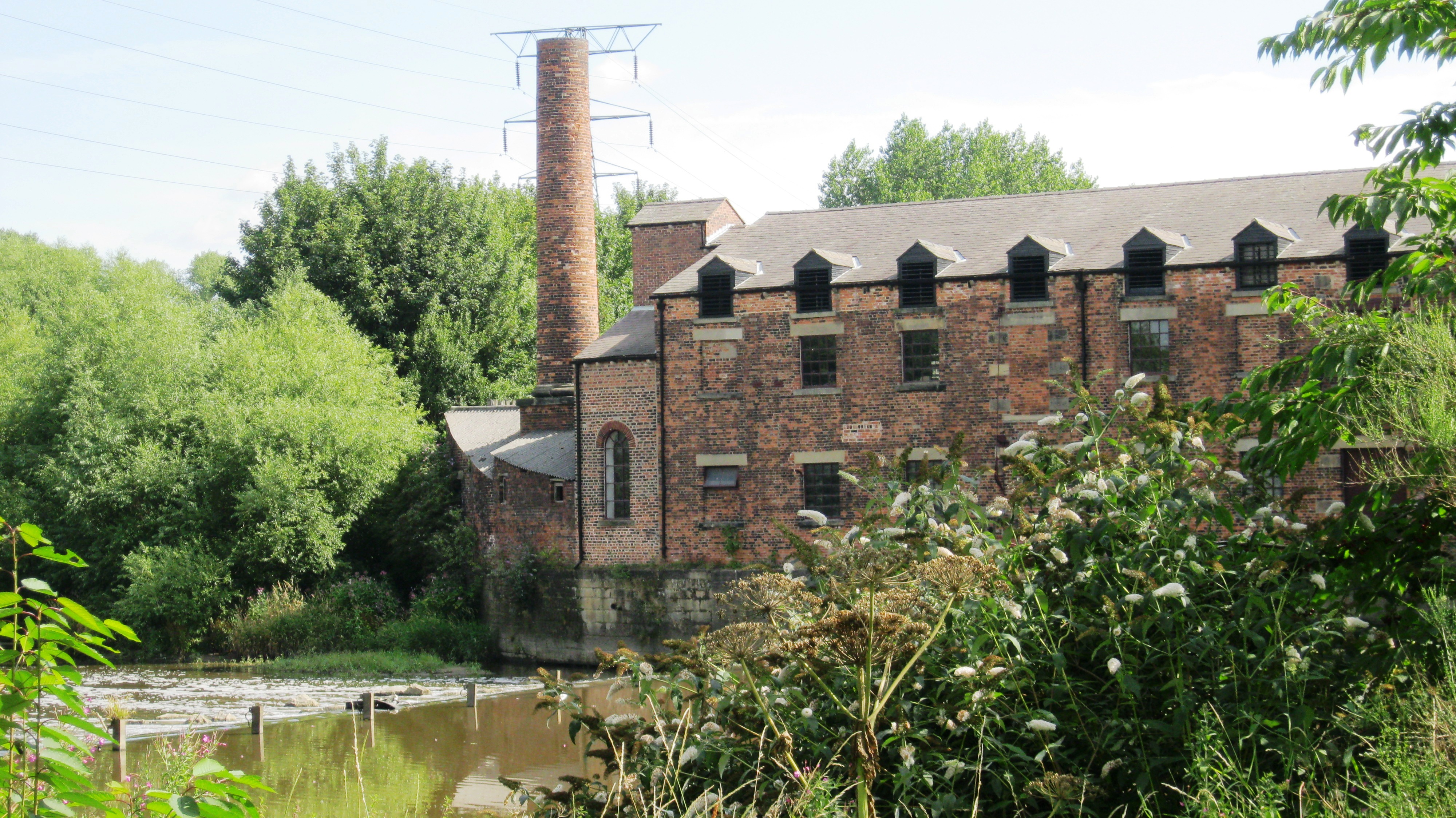 Thwaite Watermill on the River Aire, Leeds