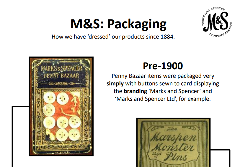 M&S Packaging Timeline PDF