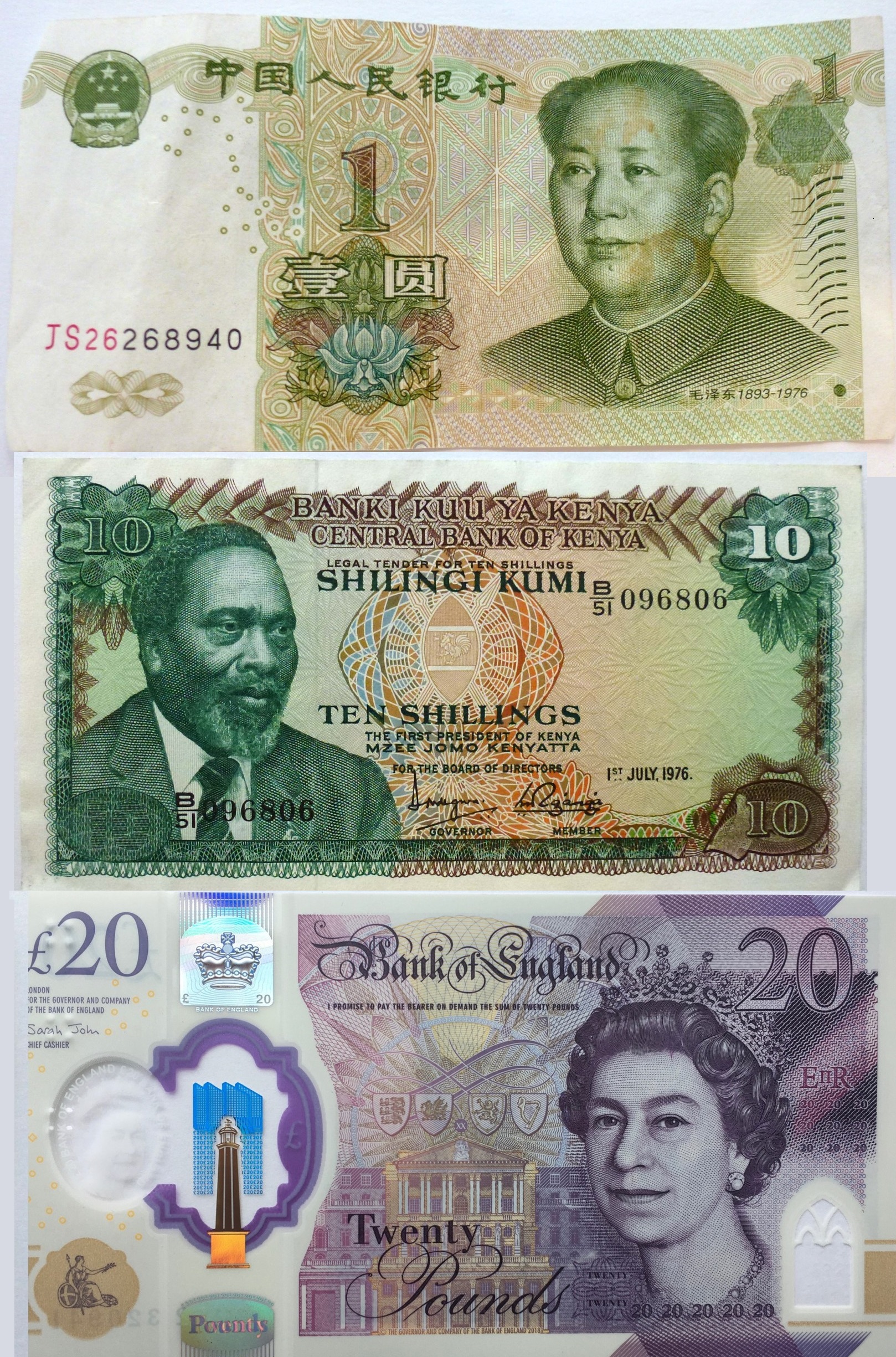 Bank Notes from Around the World