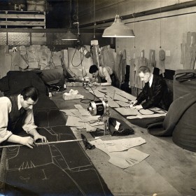 A Rosner & Son Tailors Cutting Room 1943