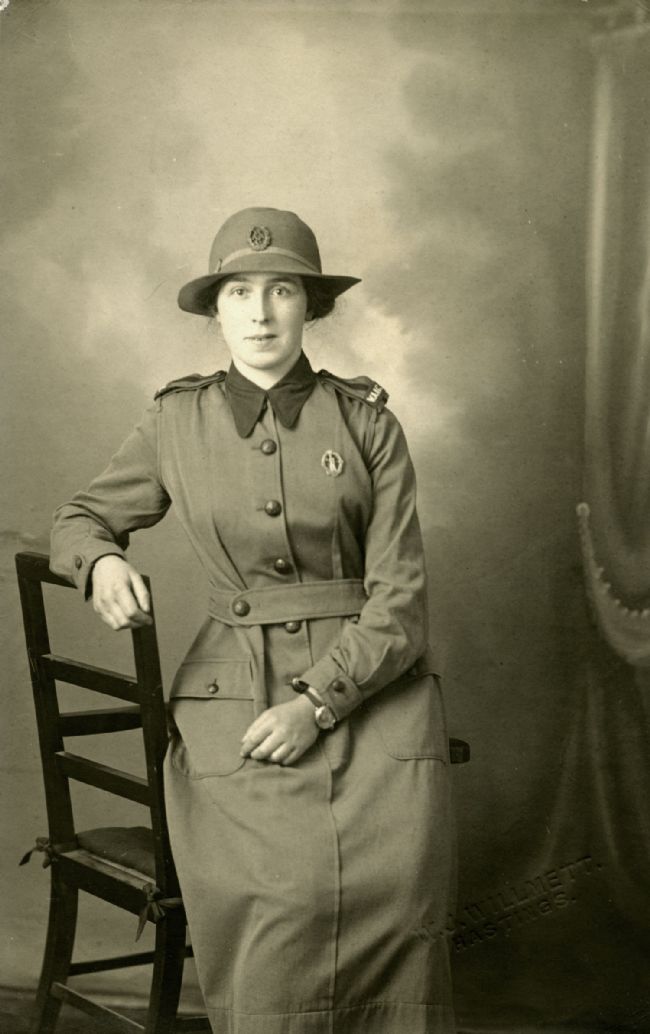 Member of the Women's Army Auxiliary Corps in uniform