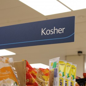Kosher Food Section, Tesco